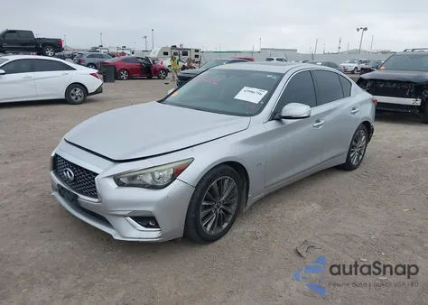 2018 Infiniti Q50 3.0T Luxe from USA, damaged, VIN JN1EV7AP9JM362711